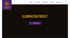 Desktop Screenshot of illuminationproject.net