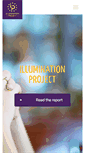 Mobile Screenshot of illuminationproject.net