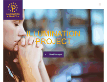 Tablet Screenshot of illuminationproject.net